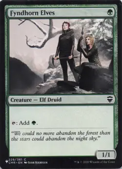 Fyndhorn Elves The List Regular Common #228 NM MTG - Image 1
