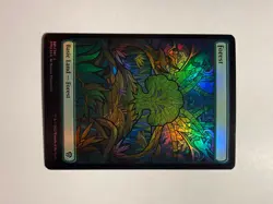 Forest (Showcase) 281 MTG Dominaria United Foil - Image 1