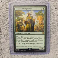 MTG Foil Formidable Speaker 0176 Lorwyn Eclipsed M/NM - Image 1