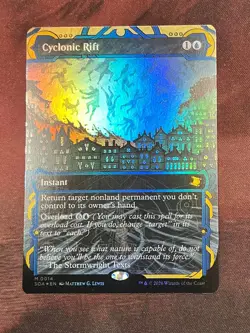 MTG FOIL CYCLONIC RIFT NEAR MINT #14 Secrets of Strixhaven - Image 1