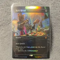 Dark Ritual (Borderless) Commander: Teenage Mutant Ninja Turtles Foil - Image 1