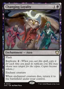 Changing Loyalty - #23 - Commander: Secrets of Strixhaven - NM MTG - Image 1