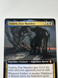 Umbris, Fear Manifest (Extended Art) Commander: Innistrad: Crimson Vow Regular - Image 3