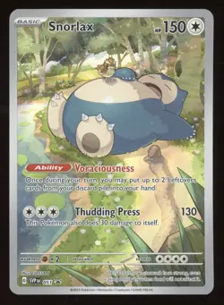 2023 Pokemon Scarlet & Violet Black Star Promos Snorlax #051 - Image 1