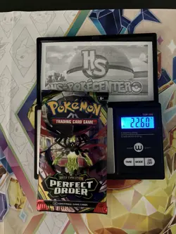 VERY HEAVY! 🔥22.60g Pokemon TCG Perfect Order Booster Pack Factory Sealed ✅ - Image 1