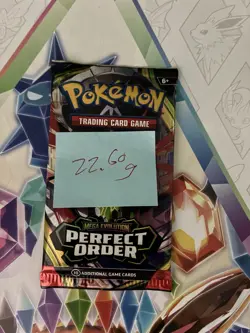 VERY HEAVY! 🔥22.60g Pokemon TCG Perfect Order Booster Pack Factory Sealed ✅ - Image 2