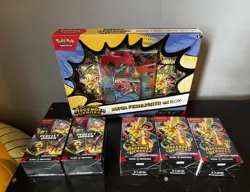 Pokemon TCG Sealed Lot Ascended Heroes Feraligatr EX Box + 5 Booster Bundles 🔥 - Image 1