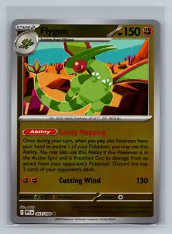 Flygon - Reverse Holo Rare ME02: Phantasmal Flames PFL Fighting 053/094 Pokemon - Image 1
