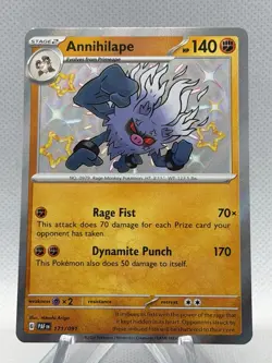Annihilape - 171/091 - Baby Shiny - Paldean Fates - English - Pokemon Card (NM) - Image 1