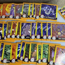 Pokemon Premier Edition Artbox Stickers Action Flipz 1999 Pokemon LOT OF 58 - Image 5