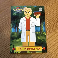 Pokemon Topps T.V Animation Series TV7 Professor Oak - Image 1