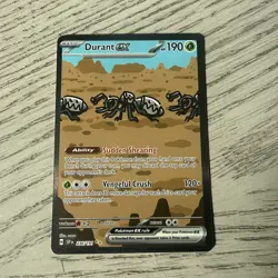 Pokemon TCG - Durant ex 236/191 Illustration Rare Holo Sv08: Surging Sparks NM - Image 1