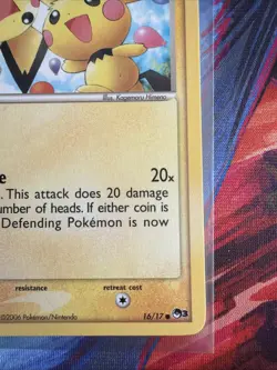 Pokemon 2006 Pop Series 3 16/17 Pichu Bros Non-Holo - Image 4