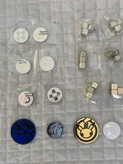 NEW Metal Pokemon Coins, Dice & Condition Markers Lot(Charizard UPC x3) + More! - Image 4