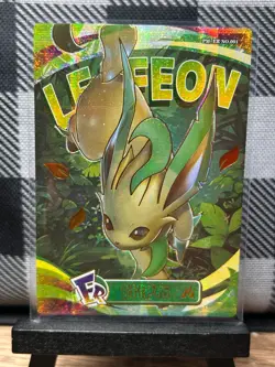 Pokemon TCG: Leafeon PM-ER No. 001, (Chinese) EIF Collection _ HOLO - Image 1