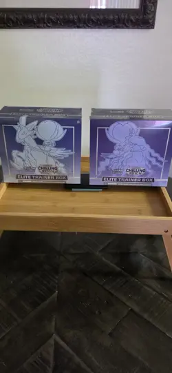 Pokemon TCG Chilling Reign Elite Trainer Box Sword Shield, Sealed, (Set Of 2) - Image 1