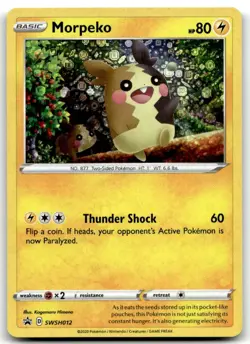 Morpeko SWSH012 General Mills Black Star Promo Sword & Shield Pokemon TCG NM - Image 1