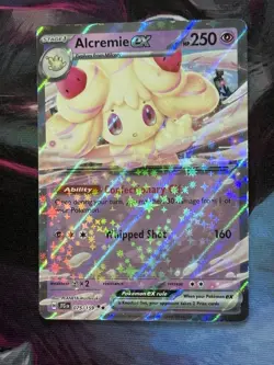 Pokemon Journey Together - #75/159 Alcremie ex Double Rare Holo - Image 3