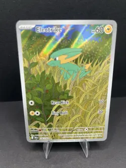 Electrike 196/182 Sv10: Destined Rivals Holo Pokemon TCG NM - Image 1