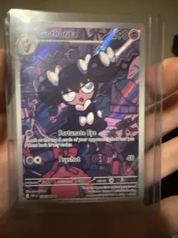 Gothorita 125/086 White Flare Illustration Rare Pokemon TCG NM - Image 1