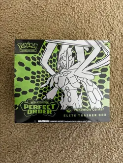 Pokemon TCG Perfect Order Pokemon Center EXCLUSIVE ETB In Hand Sealed - Image 1