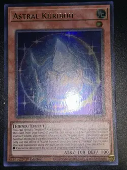 Yugioh! Astral Kuriboh - RA04-EN040 - Ultra Rare - 1st Edition Near Mint, Englis - Image 1