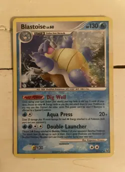 The Pokemon Company Blastoise Platinum 2/127 Holo Rare 130 HP Aqua Press - Image 1
