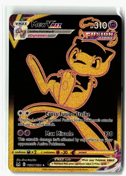 Mew VMAX ⭐ TG30/TG30 Holo Secret Rare Lost Origin Trainer Gallery Pokemon NM - Image 1
