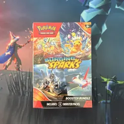 Pokemon Scarlet & Violet Surging Sparks Booster Bundle Box with 6 Packs - Image 1