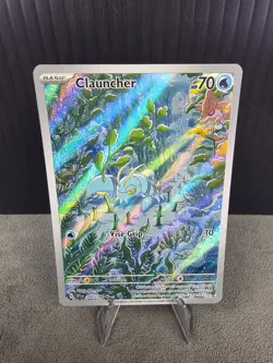 Clauncher 205/198 SV01: Scarlet & Violet Illustration Rare Pokemon TCG NM Eng 🔥 - Image 1