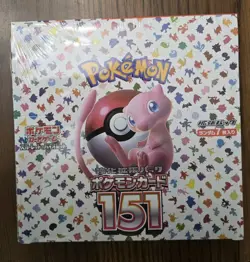 Pokemon TCG Japanese 151 SV2a Booster Box SEALED NEW - Image 1
