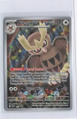 Noctowl 141 Holo Promo Scarlet & Violet Promo Pokemon NM - Image 1