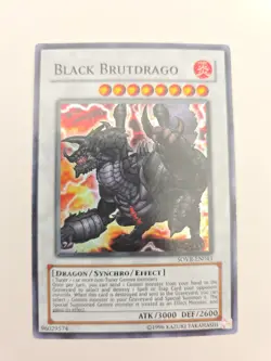 Black Brutdrago SOVR-EN043 Super Rare Yu-Gi-Oh - MP - see photos - Image 1