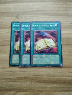 Yu-Gi-Oh! - Book Of Secret Arts 3X - Full Playset - Image 1