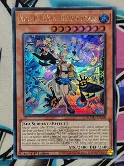 BLMM-EN050 Noh-P.U.N.K. Rising Scale Emblazoned Ultra Rare YuGiOh - Image 1