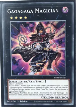 Yu-Gi-Oh! TCG Gagagaga Magician LDS3-EN127 Common 1st Edition Near Mint - Image 1