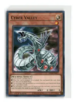3x Cyber Valley - SDCS-EN011 1st Edition - YuGiOh-LP - Image 1
