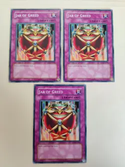 3x Jar of Greed YSD-EN036 Common 1st Ed/Unlimited LP/MP - Image 2