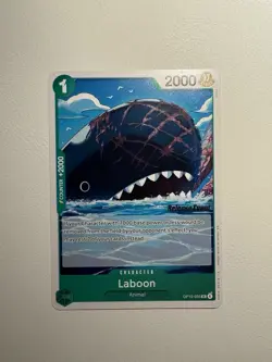 Laboon RELEASE EVENT Adventure on Kami's Island OP15-035 NM ONE PIECE CCG - Image 1