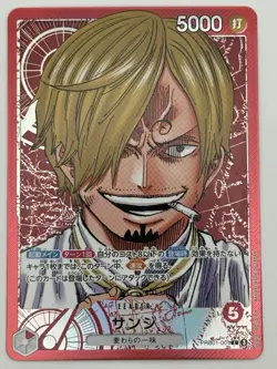 Sanji Alt Art Leader PRB01-001 THE BEST One Piece Japanese - Image 1