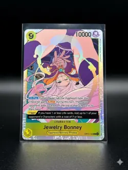 Namco One Piece CCG Jewelry Bonney OP13-108 9 Cost 10000 Power SR Foil - Image 1