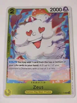 One Piece -Zeus FOIL R - A Fist of Divine Speed OP11 - Image 1