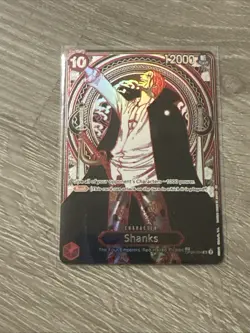 Shanks - OP09-004 (SP) (Silver) - Carrying On His Will (OP13) EN One Piece - Image 2
