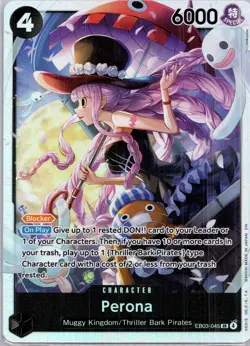 Perona (045) SR Extra Booster: One Piece Heroines Edition EB03-045 - Image 1