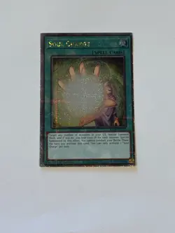 Yugioh Soul Charge Quarter Century Secret Rare RA04-EN222 - Image 1