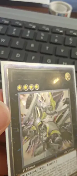 Yugioh Number C39 Utopia Ray Ultimate Rare 1st Ed ORCS-EN040 MISPRINT NO NAME - Image 2