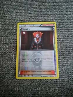 Lysandre 90/106 Uncommon Reverse Holo XY: Flashfire Pokemon Card 2014 NM-Mint - Image 1