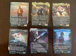 MTG Magic Doctor Dr Who 6 card lot. - Image 1