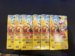 One Piece TCG OP15-EB04 - Sleeved Booster Packs (Lot Of 6) New & Sealed - Image 1