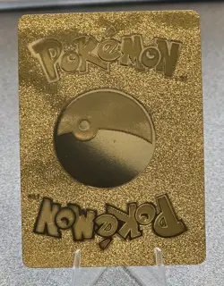 Charizard VStar Gold Foil Fan Art Vinyl Pokemon HP280 Textured Collector Card - Image 2